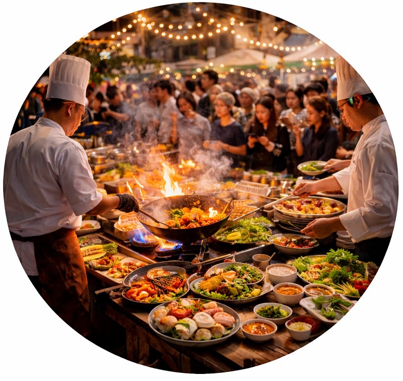 Sự Kiện Ẩm Thực